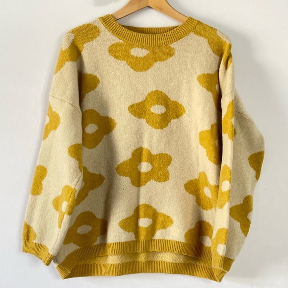 Sweaters - FLOWER Power Oversize knit